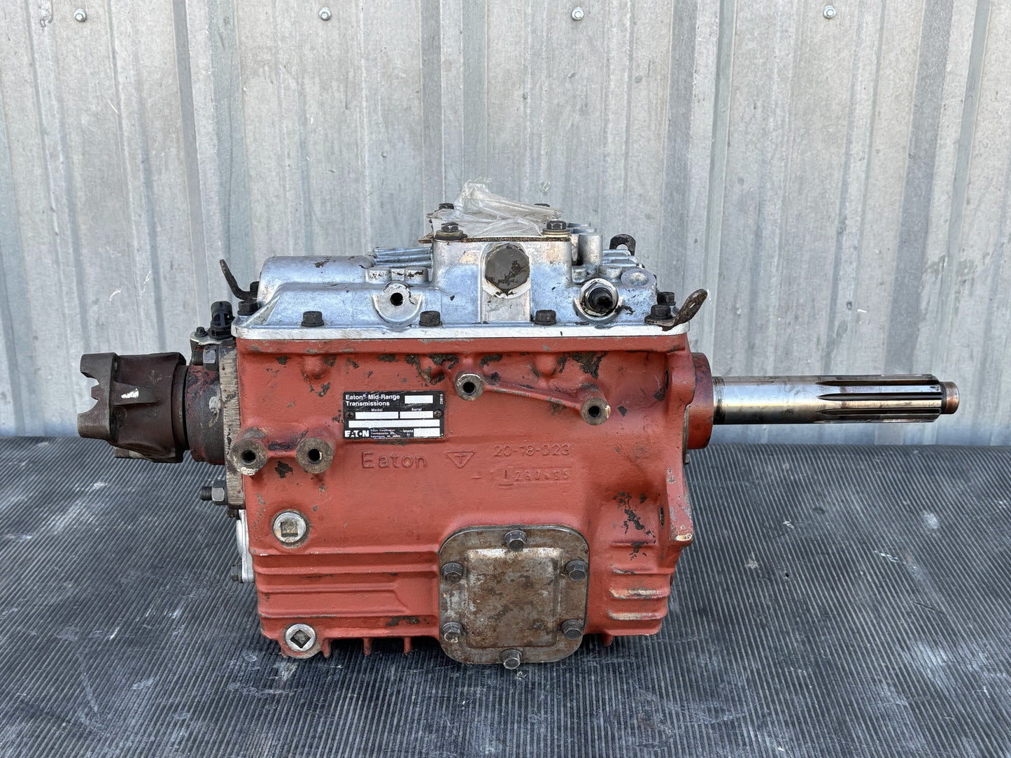 1997 Ford F650 Eaton Fuller Fs4205A 5 Speed Manual Transmission