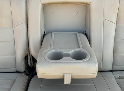 11-16 Ford F250 F350 Crew Cab Rear Bench Seat 60/40 Tan Leather