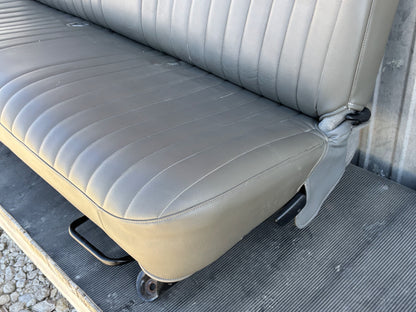 99-10 Ford F250 F350 Front Bench Seat Gray Vinyl