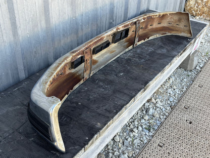92-97 Ford F250 F350 Diesel Front Bumper Chrome