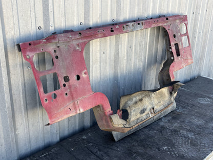 92-97 Ford F250 F350 Diesel Radiator Core Support Red
