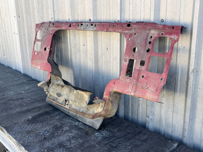 92-97 Ford F250 F350 Diesel Radiator Core Support Red