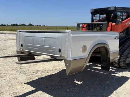1999-2010 Ford F250 F350 Short Bed Z1 White / Aq Tan