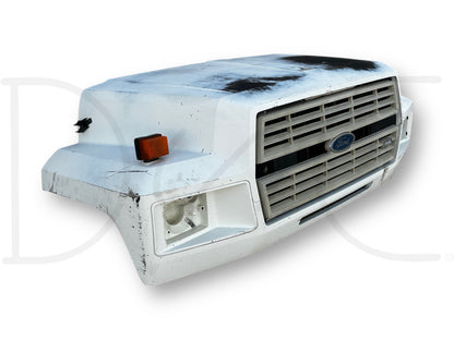 80-94 Ford F600 F700 Hood White