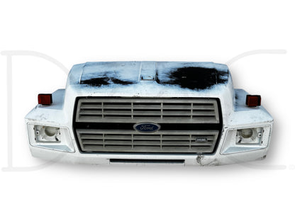 80-94 Ford F600 F700 Hood White