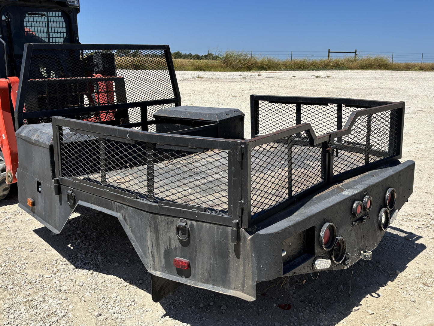 99-16 Ford F350 Dually 8' Skirted Flat Bed Welding Bed W/ Stake Sides 55" Ca