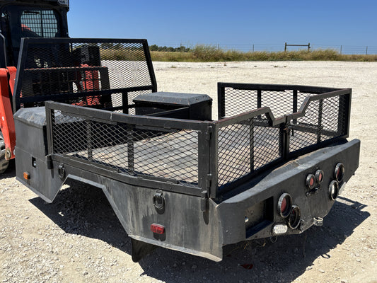 99-16 Ford F350 Dually 8' Skirted Flat Bed Welding Bed W/ Stake Sides 55" Ca