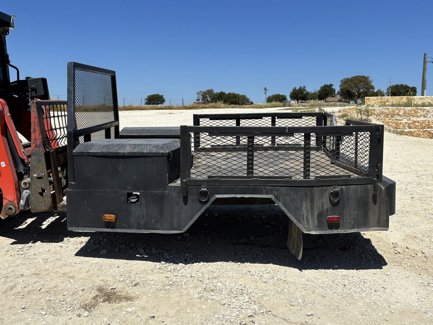 99-16 Ford F350 Dually 8' Skirted Flat Bed Welding Bed W/ Stake Sides 55" Ca