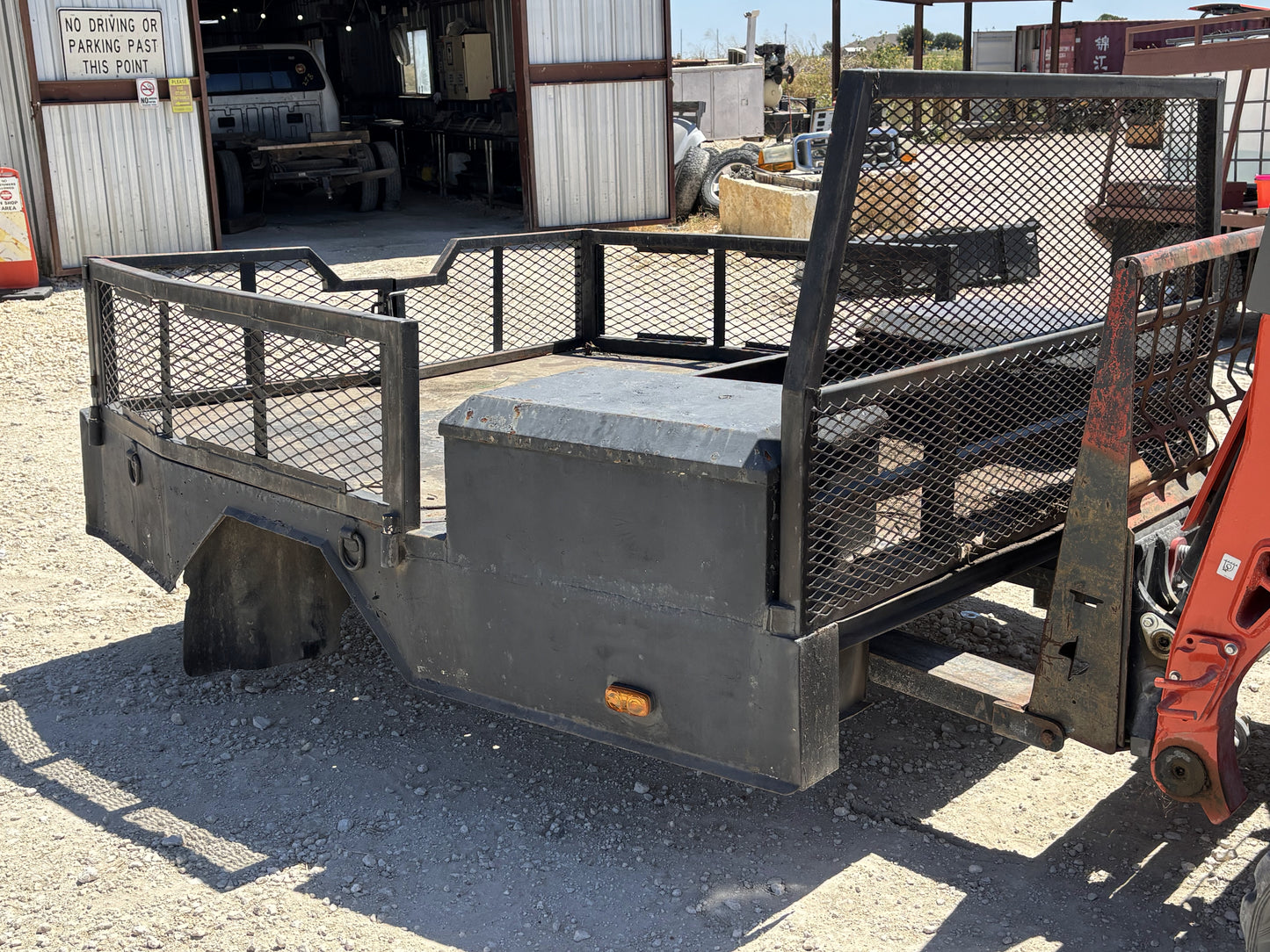 99-16 Ford F350 Dually 8' Skirted Flat Bed Welding Bed W/ Stake Sides 55" Ca