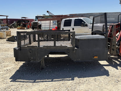 99-16 Ford F350 Dually 8' Skirted Flat Bed Welding Bed W/ Stake Sides 55" Ca