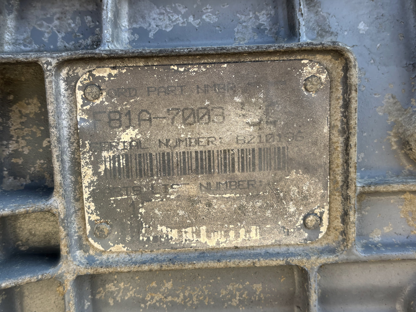 99-02 Ford F250 F350 7.3 7.3L Diesel ZF6 ZF-6 Manual Transmission 2WD 2X4 S6-650