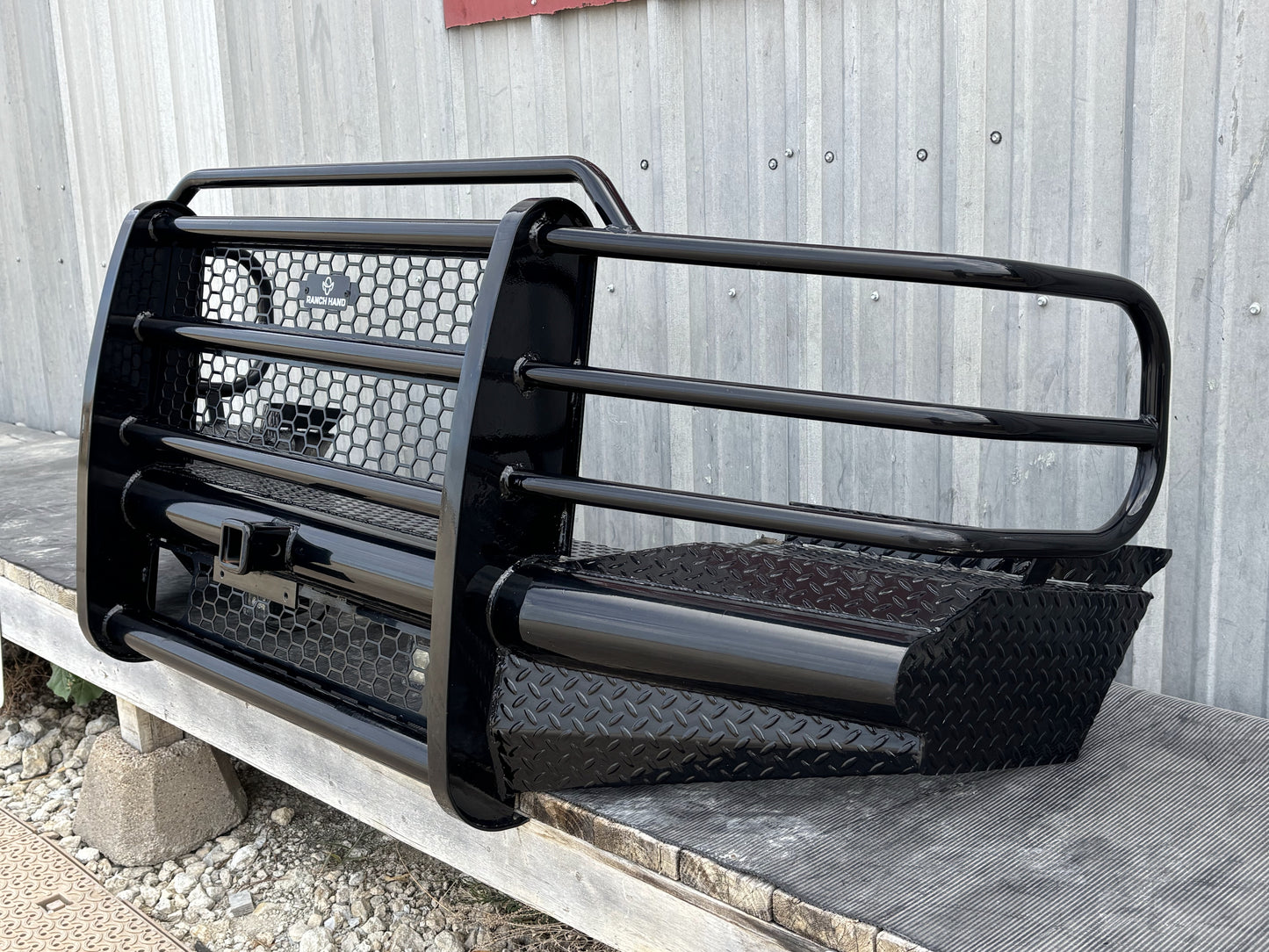 05-07 Ford F250 F350 Ranch Hand Legend Front Full Replacement Bumper Brush Guard