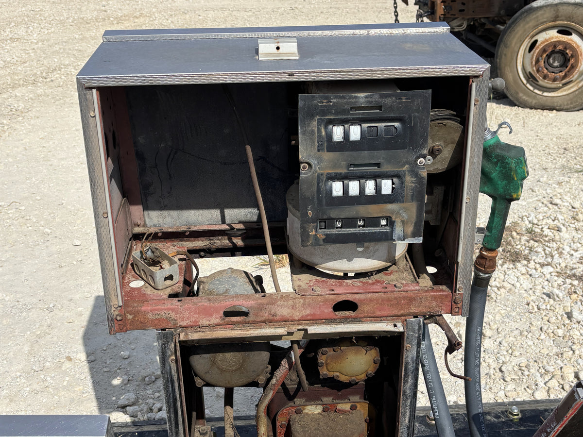 Texaco System 3 Gas Pump Vintage Gasoline Fuel Station