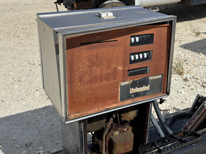 Texaco System 3 Gas Pump Vintage Gasoline Fuel Station