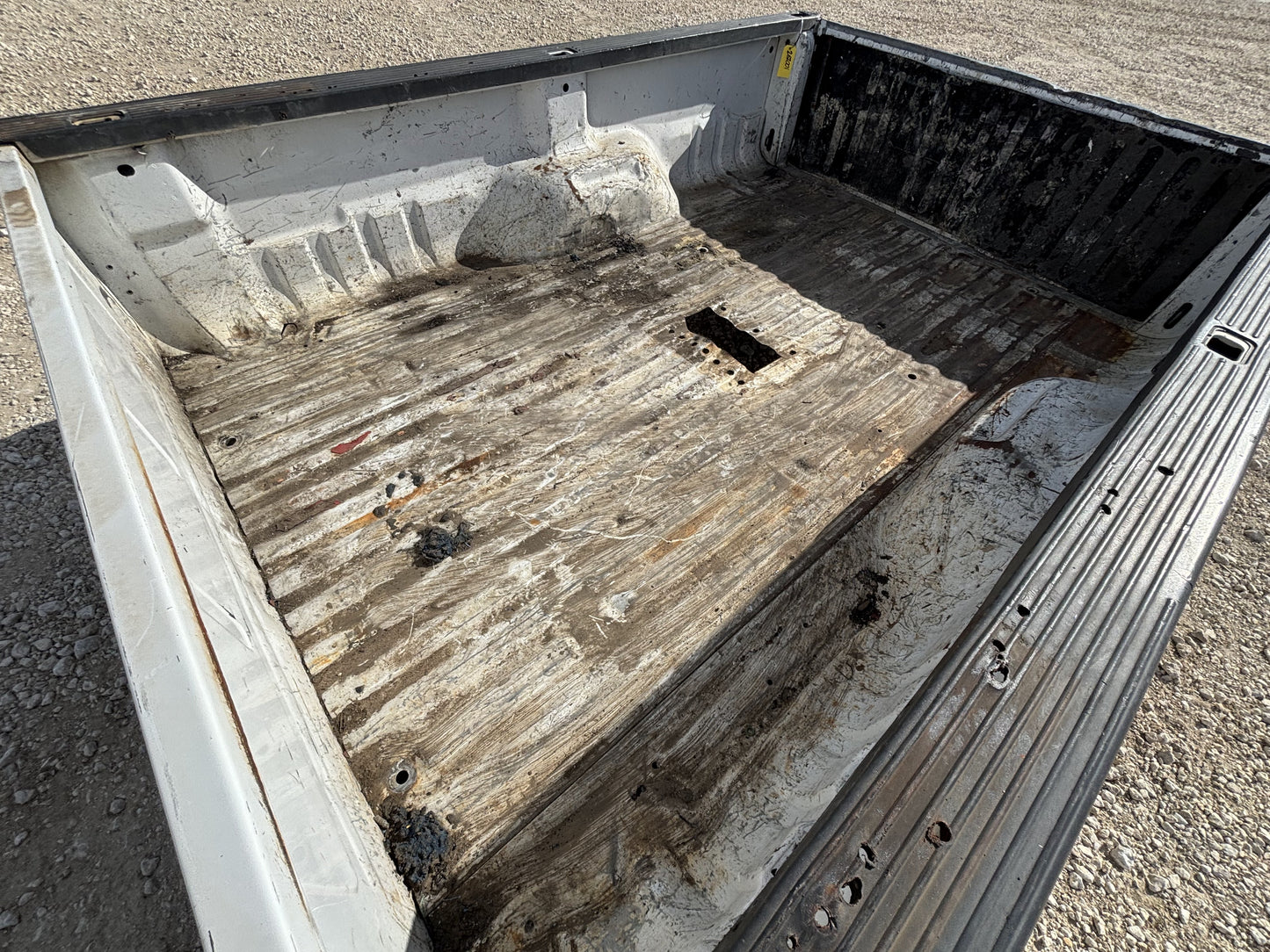 99-10 Ford F250 F350 Long Bed Z1 White / Z3 Silver