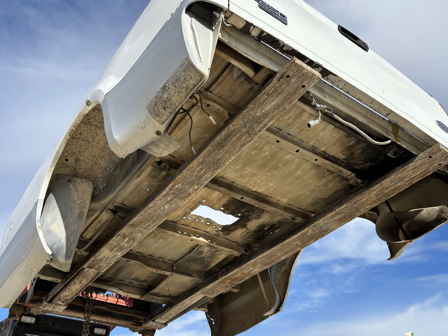 99-10 Ford F250 F350 Long Bed Z1 White / Z3 Silver