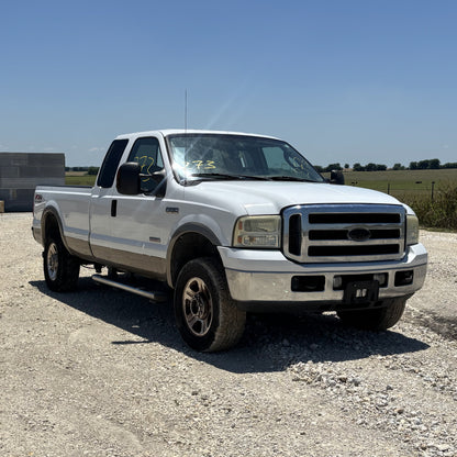05-07 Ford F250 F350 Lariat Header Panel White