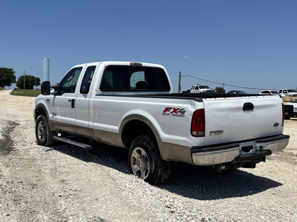 05-07 Ford F250 F350 Lariat Header Panel White