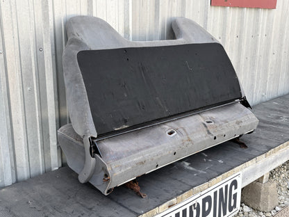 92-96 Ford F150 F250 97 F350 Manual Bench Seat W/ Armrest Opal Gray Cloth