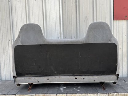 92-96 Ford F150 F250 97 F350 Manual Bench Seat W/ Armrest Opal Gray Cloth
