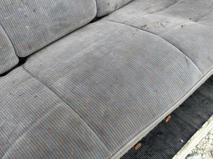 92-96 Ford F150 F250 97 F350 Manual Bench Seat W/ Armrest Opal Gray Cloth