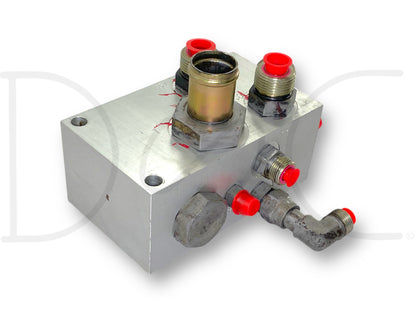 Cat 142-8753 Hydraulic Oil Return Manifold Caterpillar Skid Steer Loader 226