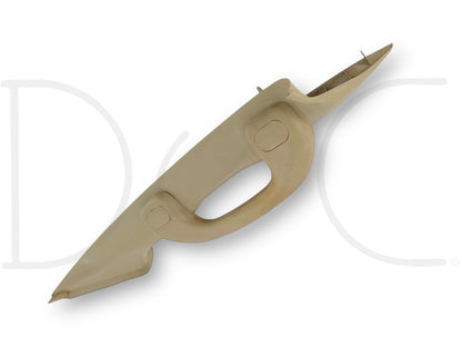 03-07 Ford F250 F350 RH Right Passenger A-Pillar Trim Grab Handle Tan OE