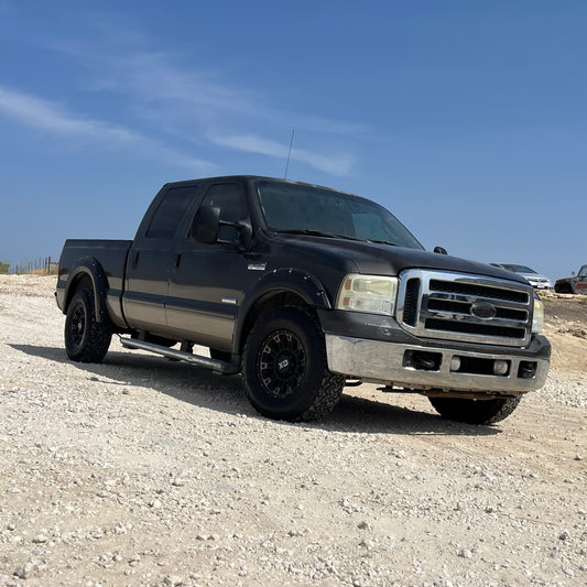 2005-2007 Ford F250 F350 Rear LH Left Driver Crew Cab Door Charcoal Beige