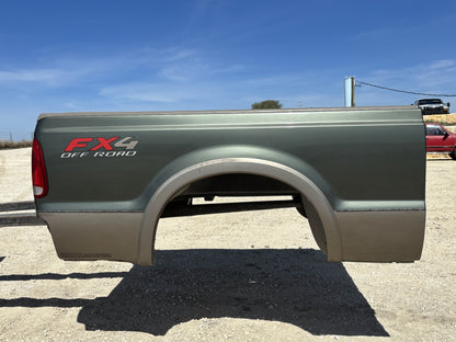 99-10 Ford F250 F350 King Ranch Short Bed St Green / Aq Tan