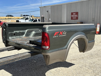 99-10 Ford F250 F350 King Ranch Short Bed St Green / Aq Tan