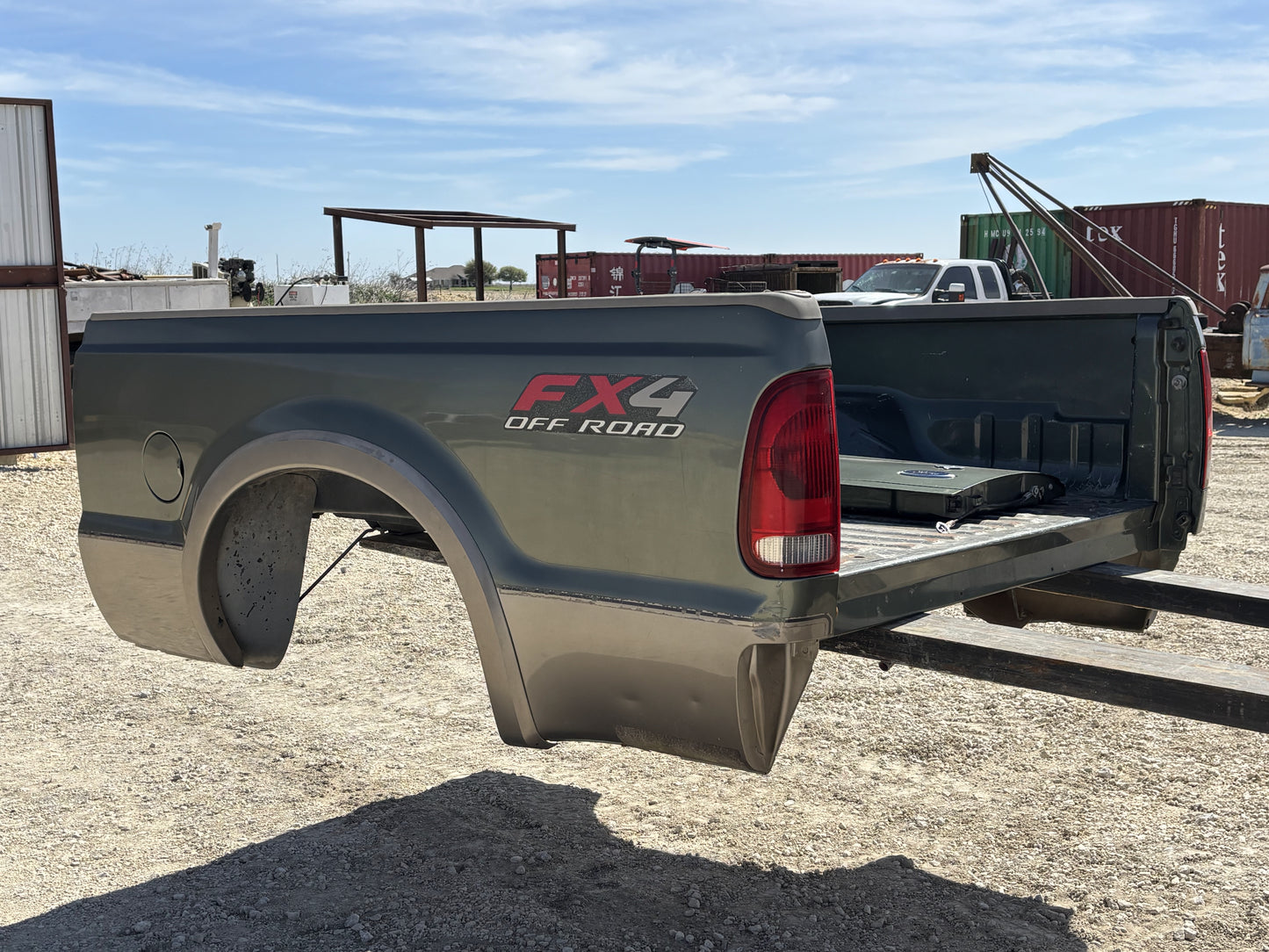 99-10 Ford F250 F350 King Ranch Short Bed St Green / Aq Tan