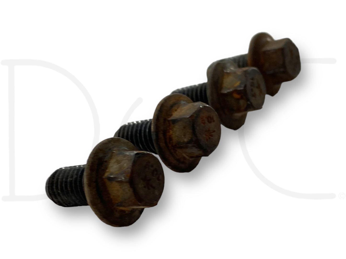 08-10 Ford F250 F350 6.4 6.4L Diesel Water Pump Pulley Bolts OE Bolt Set