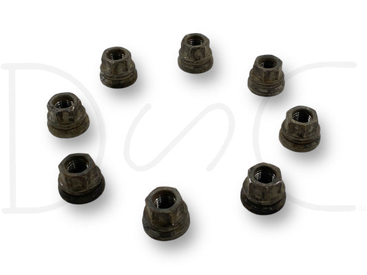 03-16 Ford F250 F350 Lug Nuts Set Of 8 Fine Thread OEM Lug Nut Set