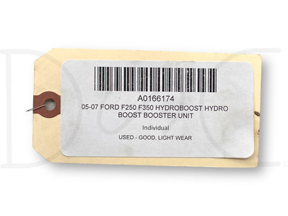 05-07 Ford F250 F350 Hydroboost Hydro Boost Booster Unit