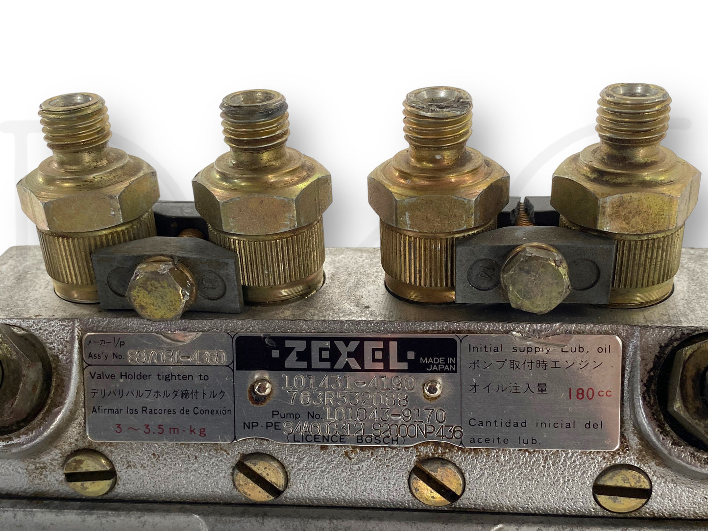Isuzu Zexel Fuel Injection Pump 101043-9170  *Untested Core*