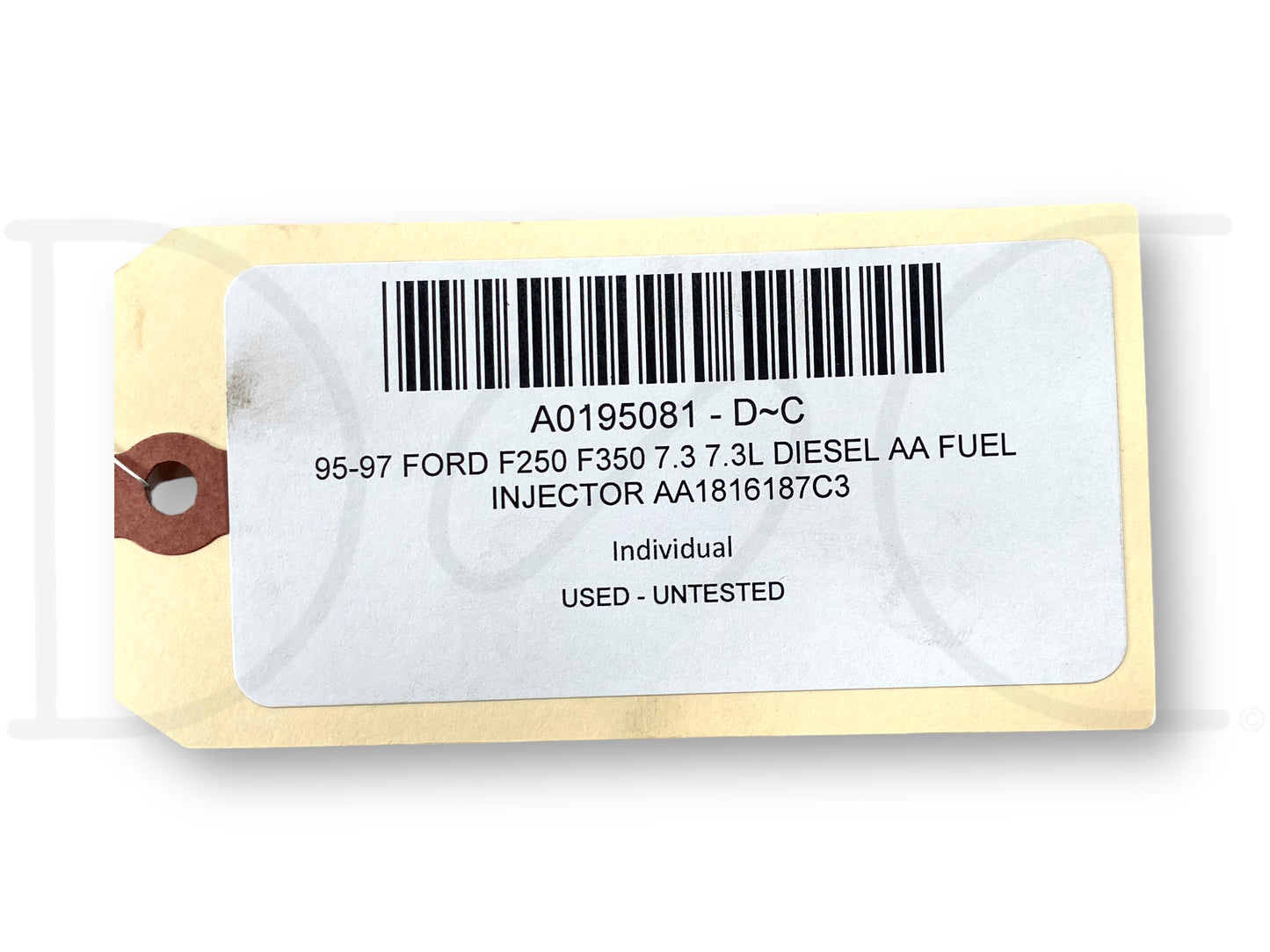 95-97 Ford F250 F350 7.3 7.3L Diesel Aa Fuel Injector Aa1816187C3