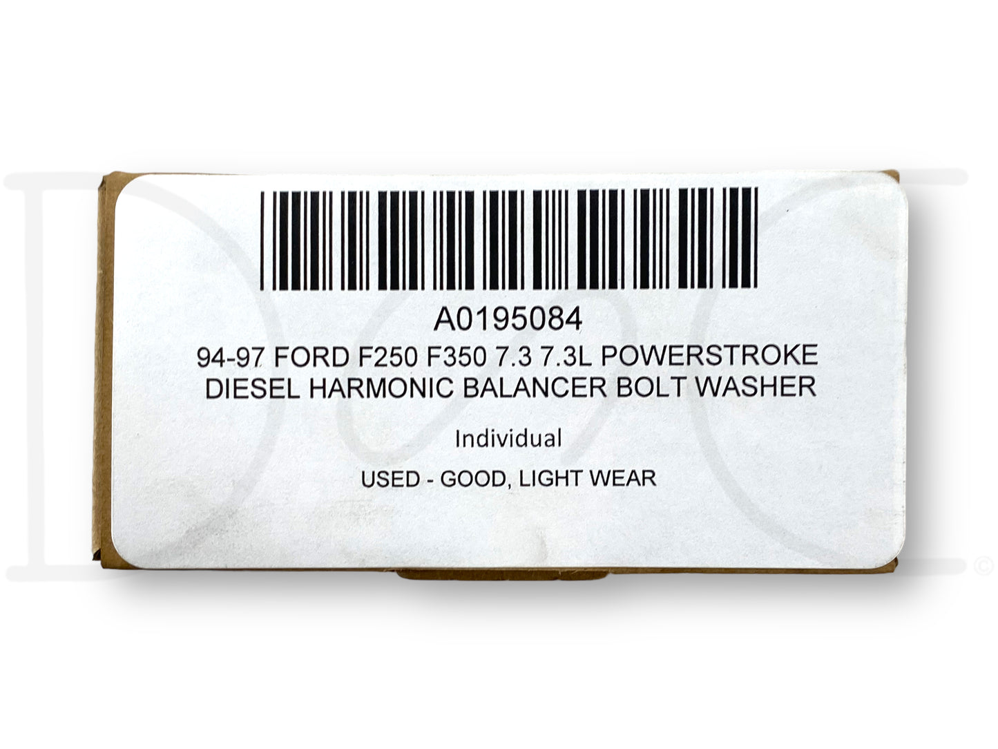 94-97 Ford F250 F350 7.3 7.3L Powerstroke Diesel Harmonic Balancer Bolt Washer