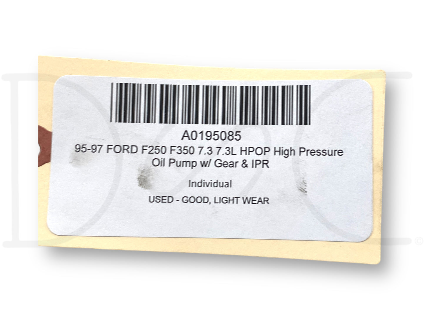 95-97 Ford F250 F350 7.3 7.3L HPOP High Pressure Oil Pump W/ Gear & IPR