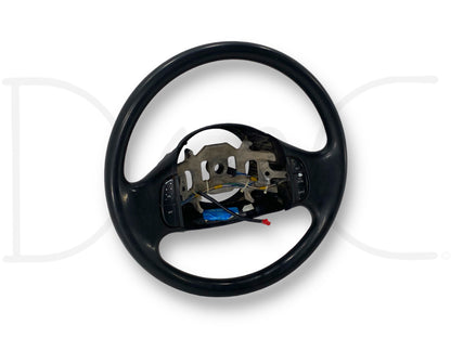 99-02 Ford F250 F350 Steering Wheel W/ Cruise Buttons OE Black F81A-3600-Faw