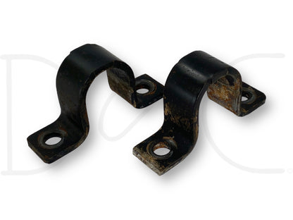 08-16 Ford F250 F350 Front Sway Bar Bushing Brackets Bracket Set OE 7C34-3B353