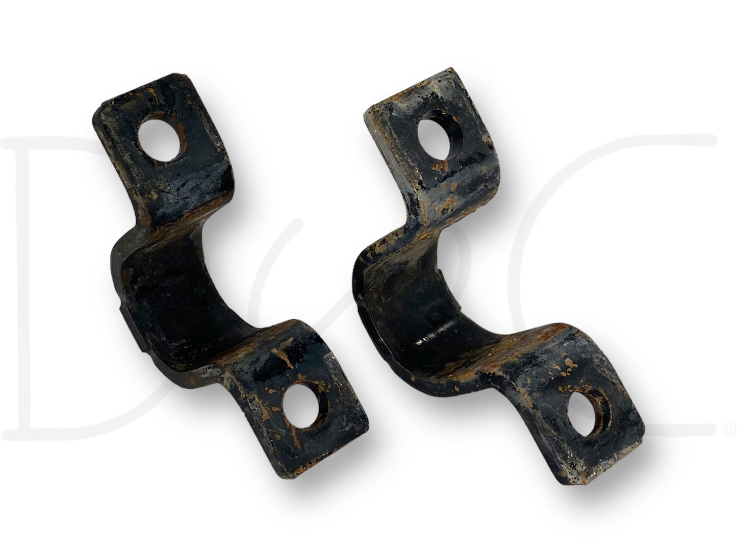 08-16 Ford F250 F350 Front Sway Bar Bushing Brackets Bracket Set OE 7C34-3B353