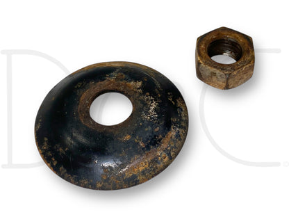 99-07 Ford F250 F350 Front Lower Coil Spring Retainer Washer W/ Nut 2WD