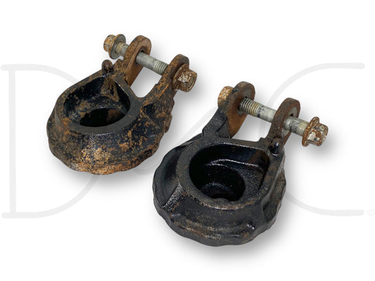 99-07 Ford F250 F350 Front Coil Spring Seat Lower Set Left Right 2WD OEM
