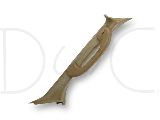 03-07 Ford F250 F350 RH Right Passenger A-Pillar Trim Grab Handle Tan OE