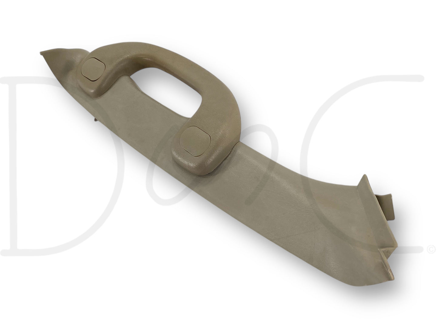 03-07 Ford F250 F350 RH Right Passenger A-Pillar Trim Grab Handle Tan OE