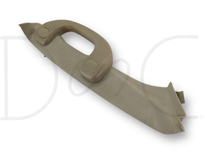 03-07 Ford F250 F350 RH Right Passenger A-Pillar Trim Grab Handle Tan OE
