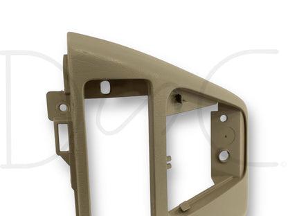 05-07 Ford F250 F350 Center Lower Dash Panel Tan Dashboard OE 5C34-2504302-A