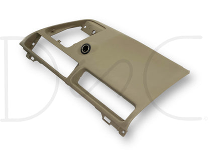 05-07 Ford F250 F350 Center Lower Dash Panel Tan Dashboard OE 5C34-2504302-A