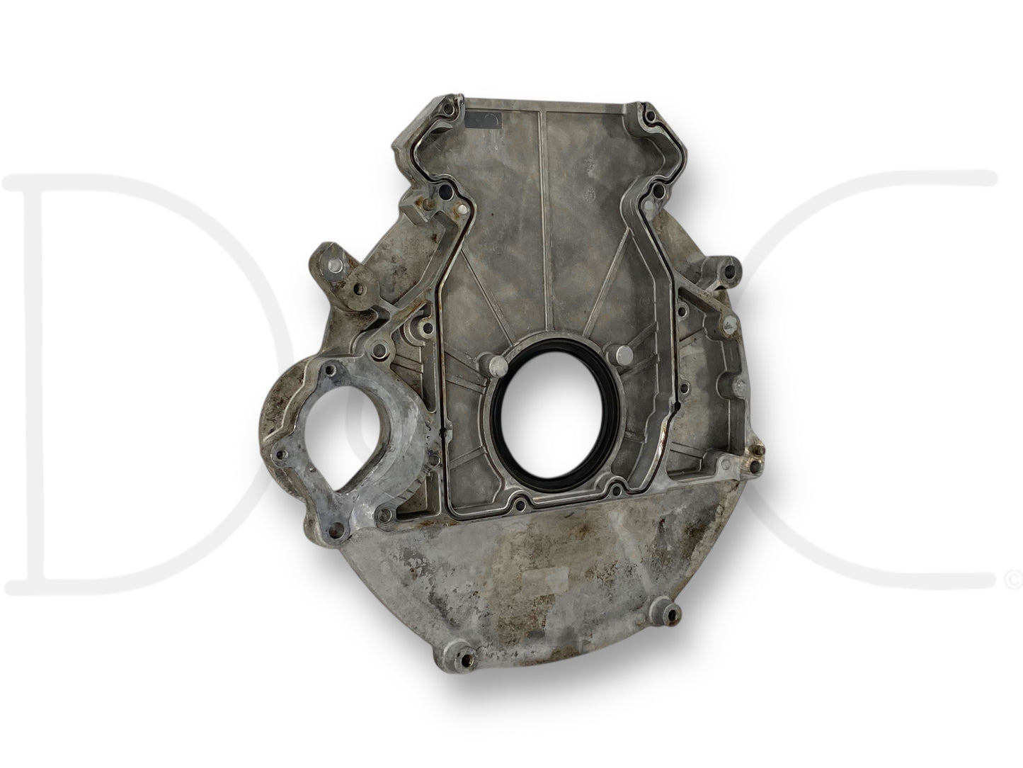 03-07 Ford F250 F350 6.0 ZF6 Manual Trans Rear Engine Adapter Plate 1838870C1