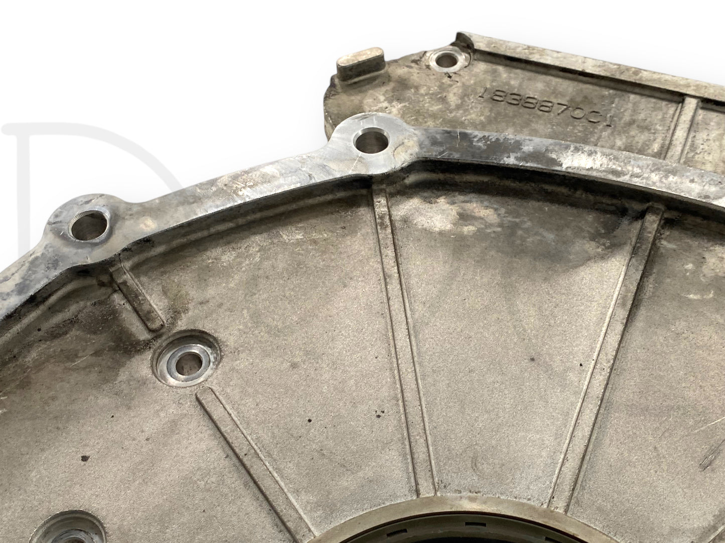03-07 Ford F250 F350 6.0 ZF6 Manual Trans Rear Engine Adapter Plate 1838870C1